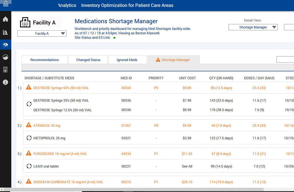 web application interface design